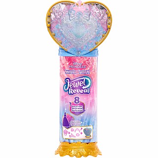 Disney Princess Jewel Reveal Cinderella Fashion Doll w/ 8 Surprises Including Gem Box & Accessories
