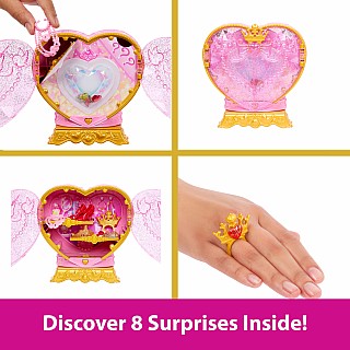 Disney Princess Jewel Reveal Belle Fashion Doll w/ 8 Surprises Including Gem Box & Accessories