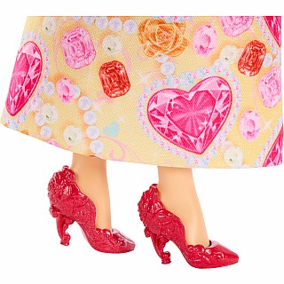 Disney Princess Jewel Reveal Belle Fashion Doll w/ 8 Surprises Including Gem Box & Accessories