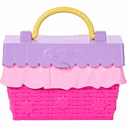 Barbie Chelsea Family & Friends Club Pop-Up Tea Party Playset with Small Doll & 10+ Accessories