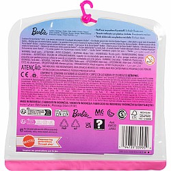 Barbie Fashions 2-Pack, 2 Outfits for Doll with 2 Dresses, Purse and Necklace