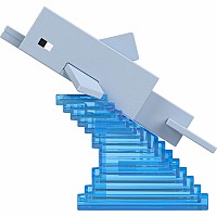 Minecraft Dolphin Action Figure & Accessories Set, 3.25-inch Scale Collectible Toy