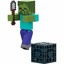 Minecraft Zombie Action Figure & Accessories Set