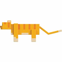 Minecraft Red Cat Action Figure & Accessories Set