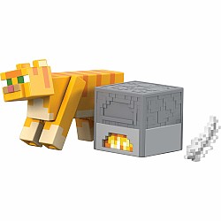Minecraft Red Cat Action Figure & Accessories Set