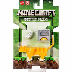 Minecraft Red Cat Action Figure & Accessories Set