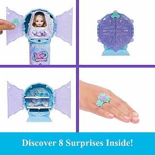 Disney Frozen Jewel Reveal Elsa Fashion Doll w/ 8 Surprises Including Gem Box & 10 Accessories