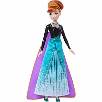 Disney Frozen Jewel Reveal Anna Fashion Doll w/ 8 Surprises Including Gem Box & 10 Accessories