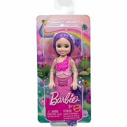 Barbie Chelsea Mermaid Small Doll with Pink Hair & Removable Hair Accessory, 6-inch Toy