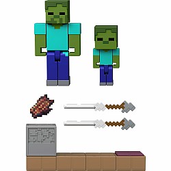 Minecraft Redstone Charged Figure and Mechanism Assortment