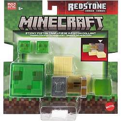 Minecraft Redstone Charged Sticky Piston Trap