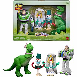 Disney Pixar Disney and Pixar Toy Story 5 What is a Wedding? 4 Playscale Figure Pack