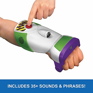 Disney Pixar Disney and Pixar Toy Story 5 Space Ranger Laser Gauntlet Buzz Lightyear Roleplay Item with 35+ Lights and Sounds