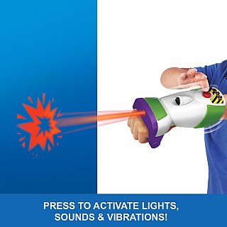 Disney Pixar Disney and Pixar Toy Story 5 Space Ranger Laser Gauntlet Buzz Lightyear Roleplay Item with 35+ Lights and Sounds