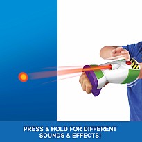 Disney Pixar Disney and Pixar Toy Story 5 Space Ranger Laser Gauntlet Buzz Lightyear Roleplay Item with 35+ Lights and Sounds