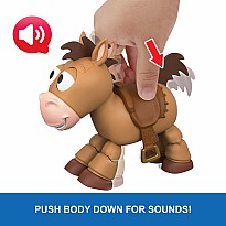 Disney Pixar Disney and Pixar Toy Story Lil Partner Bullseye Posing Horse Figure with Sounds