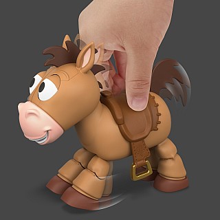 Disney Pixar Disney and Pixar Toy Story Lil Partner Bullseye Posing Horse Figure with Sounds
