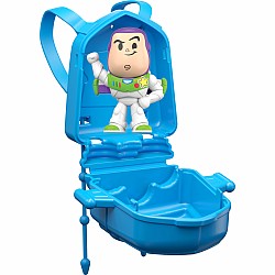 Mattel Disney and Pixar Toy Story 5 Small Stars Mini Figures, Movie Toys in Accessory Backpack