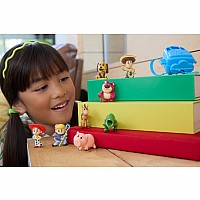 Mattel Disney and Pixar Toy Story 5 Small Stars Mini Figures, Movie Toys in Accessory Backpack