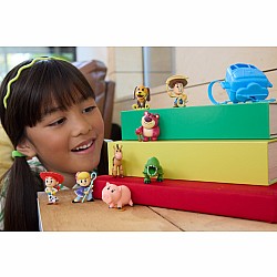 Mattel Disney and Pixar Toy Story 5 Small Stars Mini Figures, Movie Toys in Accessory Backpack