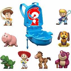 Mattel Disney and Pixar Toy Story 5 Small Stars Mini Figures, Movie Toys in Accessory Backpack
