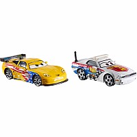 Disney Pixar Cars 2-Pack - Pat Traxson & Jeff Gorvette