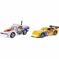 Disney Pixar Cars 2-Pack - Pat Traxson & Jeff Gorvette