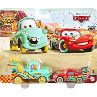 Disney Pixar Cars 2-Pack: Race to Celebrate - Mater & Lightning McQueen