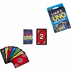  Liar’s UNO Card Game for Adults, Kids, Families, Parties & Game Nights, Trick Play & Bluffing