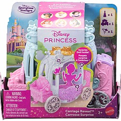 Disney Princess Carriage Reveal Surprise Small Doll, Vehicle & Figure (Characters May Vary)