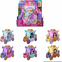 Disney Princess Carriage Reveal Surprise Small Doll, Vehicle & Figure (Characters May Vary)