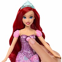 Disney Princess Ariel Human to Mermaid Transforming Fashion Doll with Flounder
