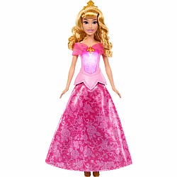 Disney Princess Pink to Blue Dress Aurora Fashion Doll with Transforming Dress & Lights