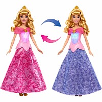 Disney Princess Aurora Pink to Blue Transforming Dress Fashion Doll