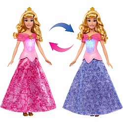 Disney Princess Pink to Blue Dress Aurora Fashion Doll with Transforming Dress & Lights