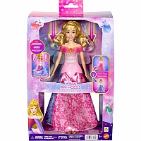 Disney Princess Aurora Pink to Blue Transforming Dress Fashion Doll
