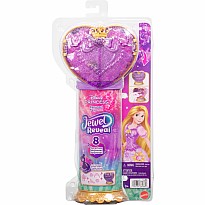 Disney Princess Jewel Reveal Rapunzel Fashion Doll w/ 8 Surprises Including Gem Box & 10 Accessories