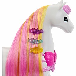 Barbie in the Nutcracker Land of Sweets Horse with Colorful Scented Hair and Candy-Scented Accessories