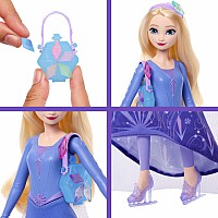 Disney Frozen Jewel Reveal Ice Skating Elsa Fashion Doll with 8 Surprises