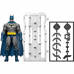 Mattel DC Premier 6.5 Inch Batman Action Figure Series 1, Detailed Design 22 Articulations & Cape