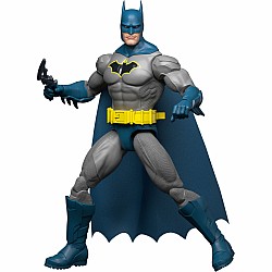 Mattel DC Premier 6.5 Inch Batman Action Figure Series 1, Detailed Design 22 Articulations & Cape