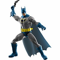 Mattel DC Premier 6.5 Inch Batman Action Figure Series 1, Detailed Design 22 Articulations & Cape
