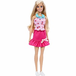 Barbie EASY TO DRESS Doll Featuring Easy to Dress, Snap on Fashions, Fashion Dolls with Brushable Blonde Hair