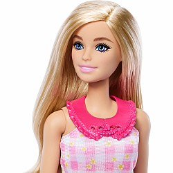 Barbie EASY TO DRESS Doll Featuring Easy to Dress, Snap on Fashions, Fashion Dolls with Brushable Blonde Hair