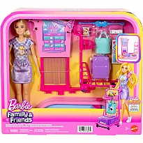 Barbie ‘Malibu’ Travel Doll, Baggage Claim Playset & Accessories