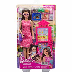 Barbie Careers Teacher Playset with Fashon Doll, Toddler Doll, Classroom Board & Accessories
