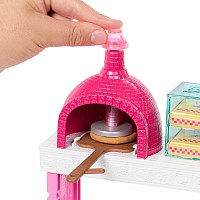 Barbie Pizza Shop Playset with Blonde Doll