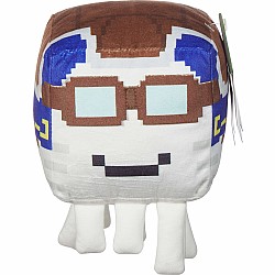 Minecraft Plush Happy Ghast Toy, 8-inch Soft Doll Inspired by the Video Game Character