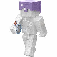 Minecraft Invisible Steve Action Figure & Accessories Set