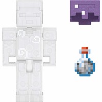 Minecraft Invisible Steve Action Figure & Accessories Set